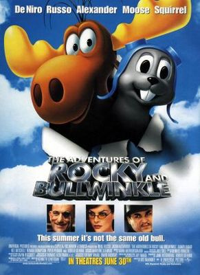 The Adventures of Rocky & Bullwinkle movie poster (2000) canvas poster