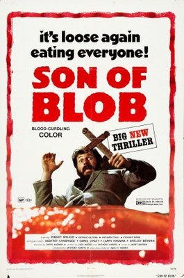 Beware! The Blob movie poster (1972) canvas poster
