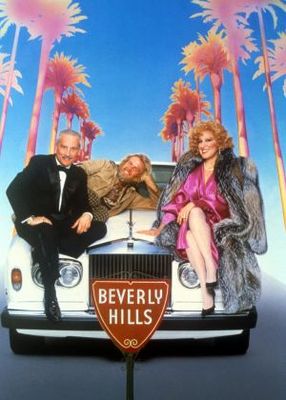 Down and Out in Beverly Hills movie poster (1986) wooden framed poster