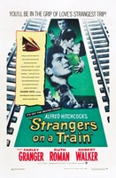 Strangers on a Train movie poster (1951) Longsleeve T-shirt #734353