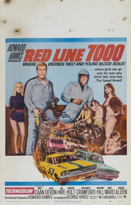 Red Line 7000 movie poster (1965) canvas poster