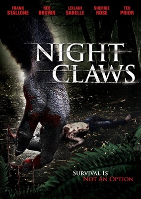 Night Claws movie poster (2012) poster with hanger