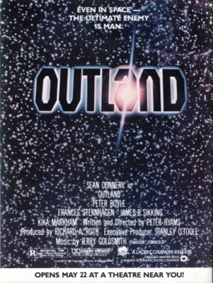 Outland movie poster (1981) Stickers MOV_35fa4a1f