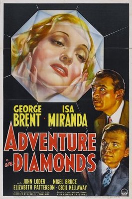 Adventure in Diamonds movie poster (1940) poster