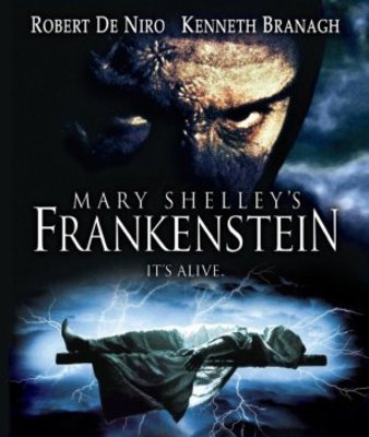 Frankenstein movie poster (1994) wood print