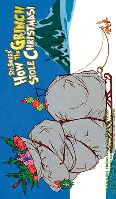 How the Grinch Stole Christmas! movie poster (1966) pillow