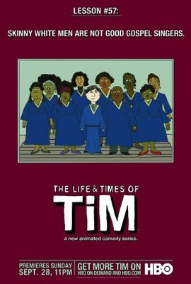 The Life & Times of Tim movie poster (2008) pillow
