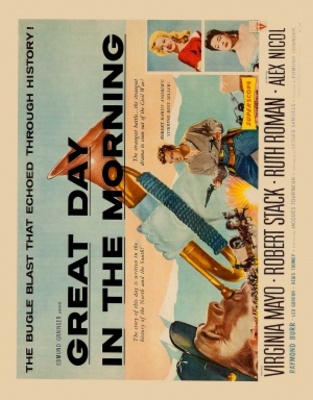 Great Day in the Morning movie poster (1956) metal framed poster