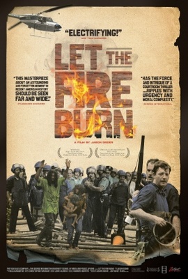 Let the Fire Burn movie poster (2013) canvas poster