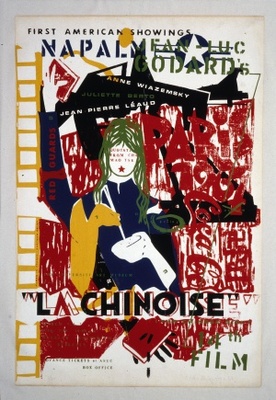 La chinoise movie poster (1967) hoodie