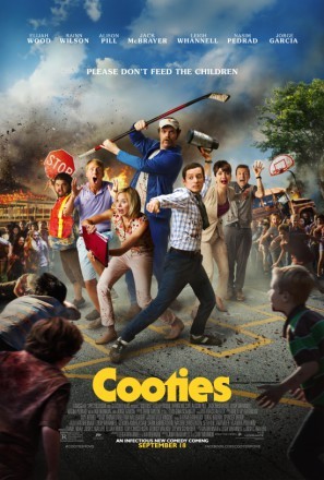 Cooties movie poster (2014) wooden framed poster