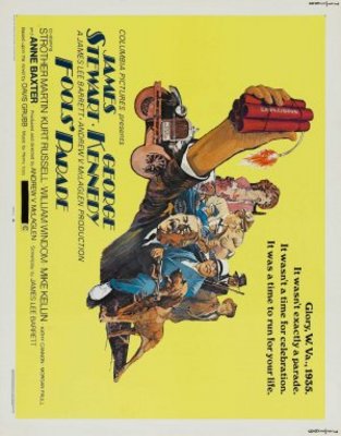 Fools' Parade movie poster (1971) pillow