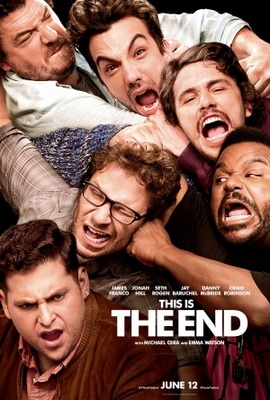 This Is the End movie poster (2013) t-shirt