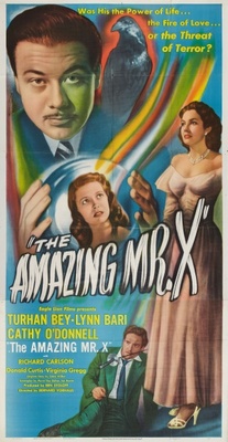 The Amazing Mr. X movie poster (1948) poster with hanger