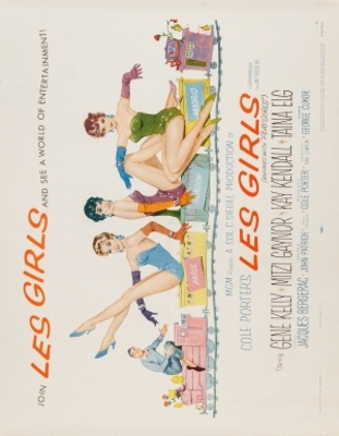 Les Girls movie poster (1957) Mouse Pad MOV_3681cd6d