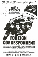 Foreign Correspondent movie poster (1940) hoodie #749135
