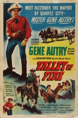Valley of Fire movie poster (1951) t-shirt