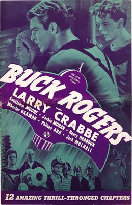 Buck Rogers movie poster (1939) wood print