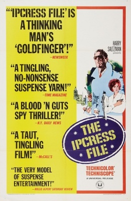 The Ipcress File movie poster (1965) pillow