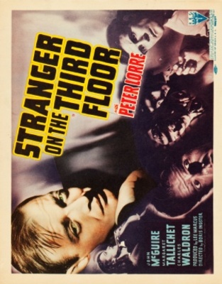 Stranger on the Third Floor movie poster (1940) metal framed poster