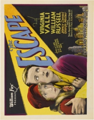 The Escape movie poster (1928) wooden framed poster