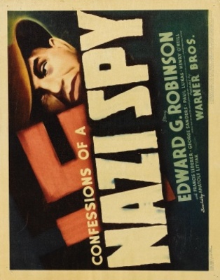Confessions of a Nazi Spy movie poster (1939) pillow