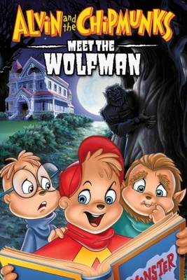 Alvin and the Chipmunks Meet the Wolfman movie poster (2000) poster with hanger