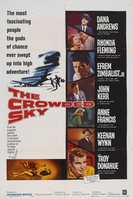 The Crowded Sky movie poster (1960) canvas poster