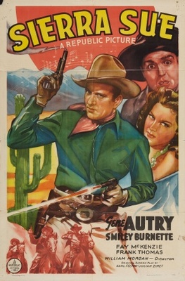 Sierra Sue movie poster (1941) wooden framed poster