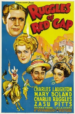 Ruggles of Red Gap movie poster (1935) poster with hanger