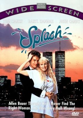 Splash movie poster (1984) metal framed poster