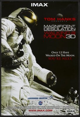 Magnificent Desolation: Walking on the Moon 3D movie poster (2005) wooden framed poster
