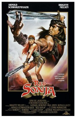 Red Sonja movie poster (1985) pillow
