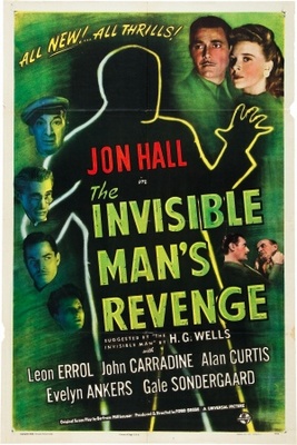 The Invisible Man's Revenge movie poster (1944) Stickers MOV_379e2331