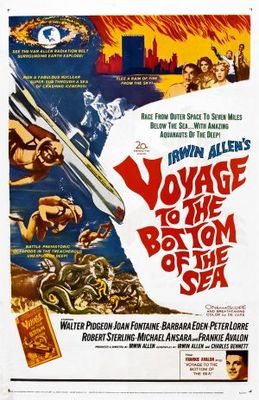 Voyage to the Bottom of the Sea movie poster (1961) canvas poster