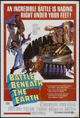 Battle Beneath the Earth movie poster (1967) poster with hanger