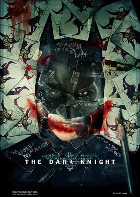 The Dark Knight movie poster (2008) Mouse Pad MOV_37c7d279