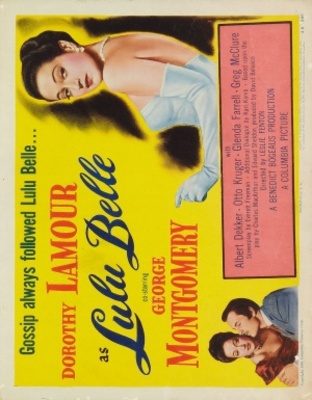 Lulu Belle movie poster (1948) metal framed poster