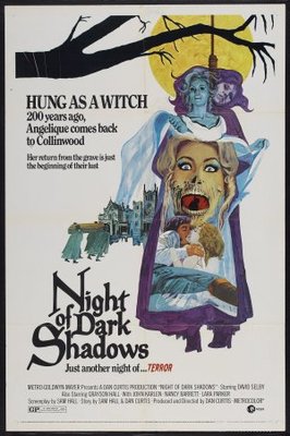 Night of Dark Shadows movie poster (1971) poster with hanger