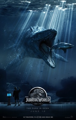 Jurassic World movie poster (2015) tote bag #MOV_37d0fb70