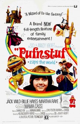 Pufnstuf movie poster (1970) metal framed poster