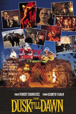 From Dusk Till Dawn movie poster (1996) wood print