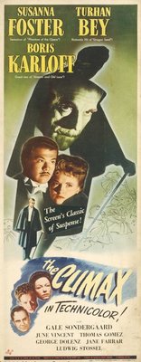 The Climax movie poster (1944) wood print