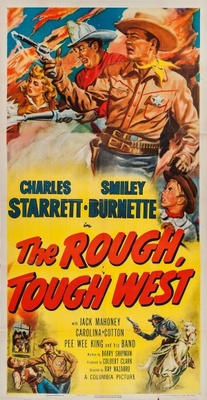 The Rough, Tough West movie poster (1952) poster with hanger