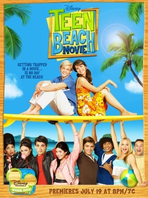 Teen Beach Musical movie poster (2013) canvas poster