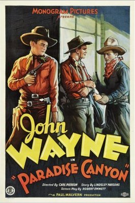 Paradise Canyon movie poster (1935) metal framed poster
