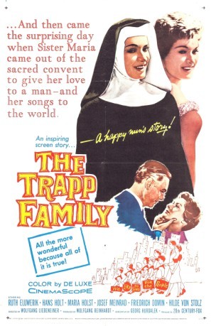 Die Trapp-Familie movie poster (1956) mouse pad
