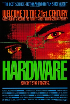 Hardware movie poster (1990) wood print
