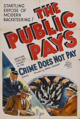 The Public Pays movie poster (1936) Stickers MOV_380c0a4d