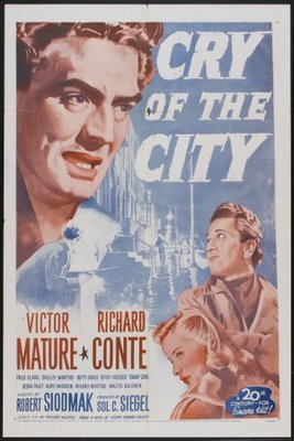 Cry of the City movie poster (1948) sweatshirt